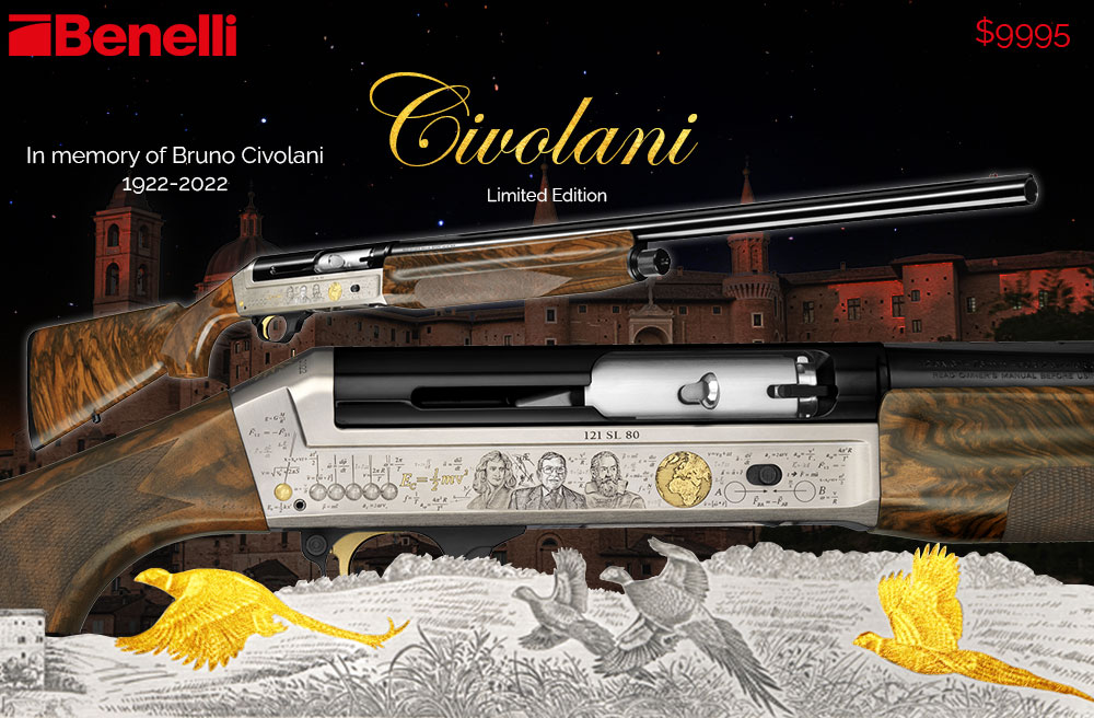 Benelli Limited Edition Civolani 12g Semi Auto Slide