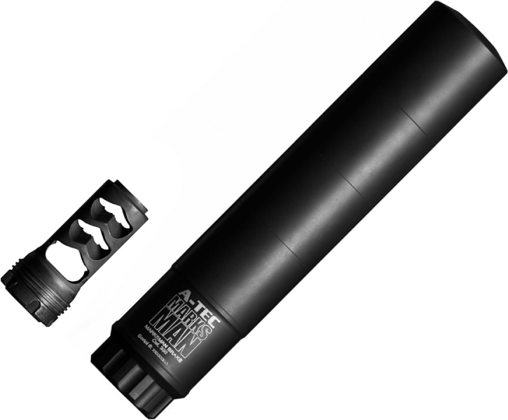 A-TEC Marksman Suppressor .308 + Muzzle Brake