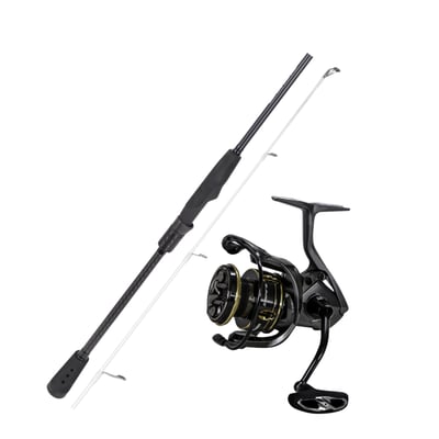 Abu Garcia Veritas 782UL Spin Rod 1-3kg + Okuma Inspira C2000A Spinning Reel