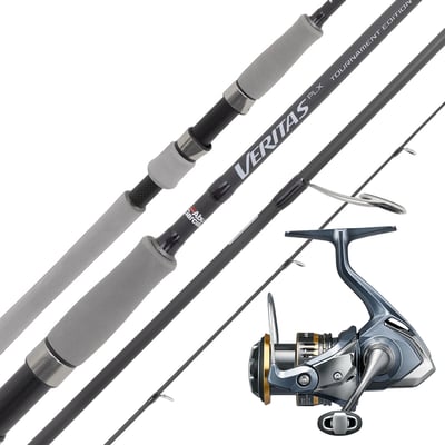 Abu Garcia Veritas Tournament Spin Rod 9'2" 2 Piece 6-10kg + Shimano Ultegra Spinning Reel C3000HG
