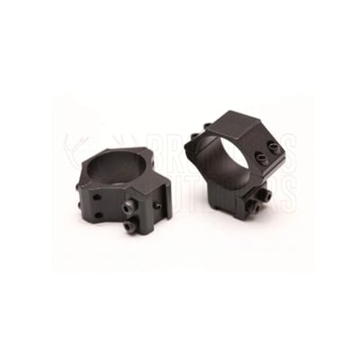 Accura Alloy Scope Rings 1" Low 3/8" Dovetail for .22 / Air Rifle