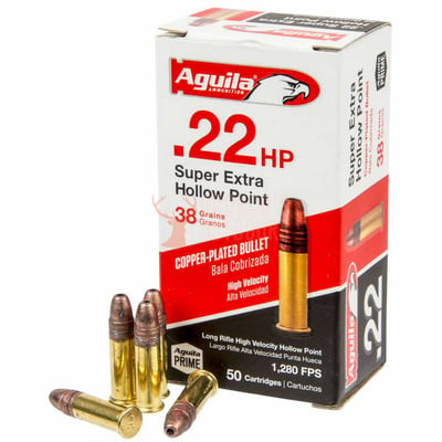 Aguila Super Extra .22 LR 38gr HP 50 Rounds