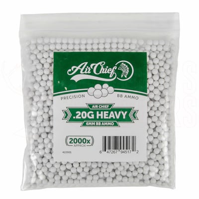 Air Chief 6mm BBs 0.20gr Heavy 2000 Rounds