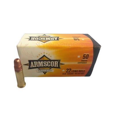 Armscor Subsonic .22 LR 40gr HP