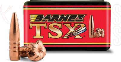 Barnes TSX BT Projectiles .30 Cal 130gr 50 Count