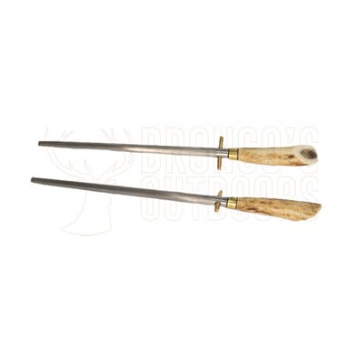 Baza K Knives Hunting Knife 2 Piece Set 4.5" Antler Handle