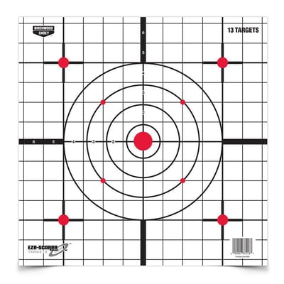 Birchwood Casey Eze-Scorer Sight-In Target 12" X 18" 13 Targets