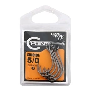 Black Magic C Point Fishing Hooks