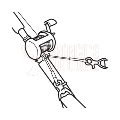 Black Magic Harness Reel Clip Quantity 2