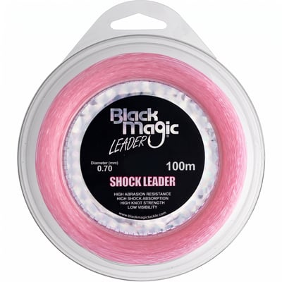 Black Magic Pink Shock Leader