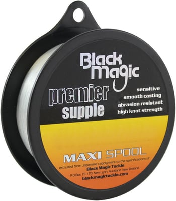 Black Magic Premier Supple Fishing Line Maxi Spool
