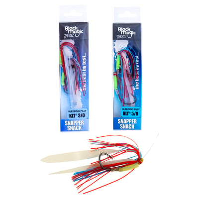 Black Magic Snapper Snack Flasher Rig