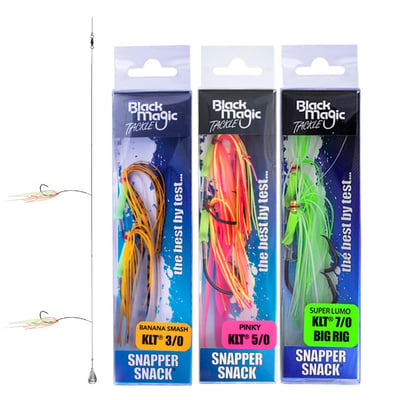 Black Magic Snapper Snack Flasher Rig