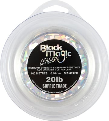 Black Magic Supple Trace Leader Fishing Line