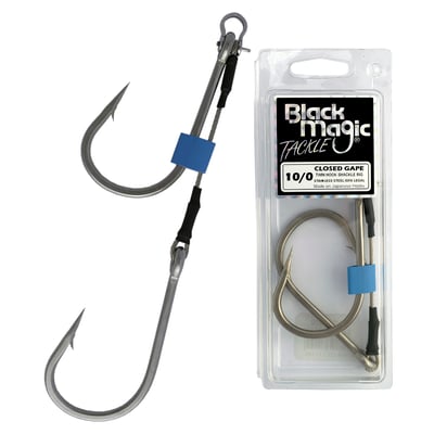 Black Magic Twin Shackle Rig Closed Gape