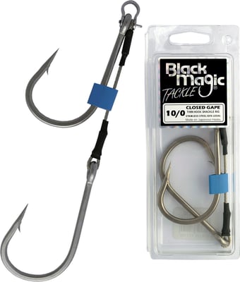 Black Magic Twin Shackle Rig Closed Gape