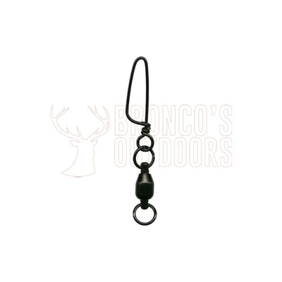 Black Magic Twin Spin Ball Bearing Swivels Economy Pack