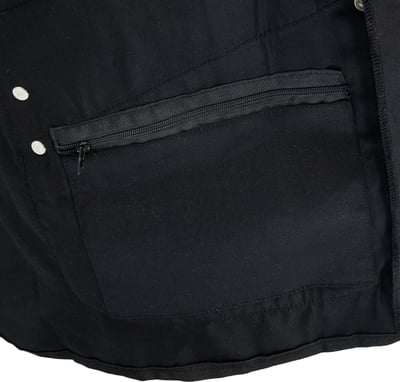 Bronco's Clay Target Shooting Vest Black&White