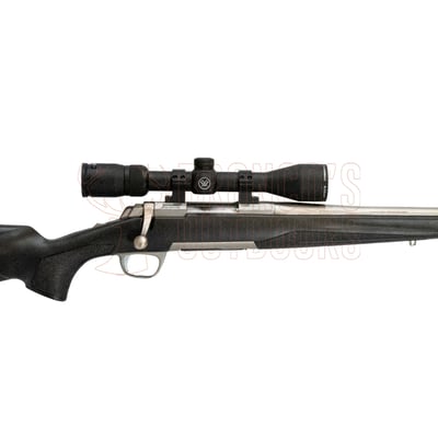 Browning X-Bolt Stainless Steel Stalker 7mm-08 20" Threaded + Vortex Diamondback 4-12x40mm BDC + DPT Suppressor