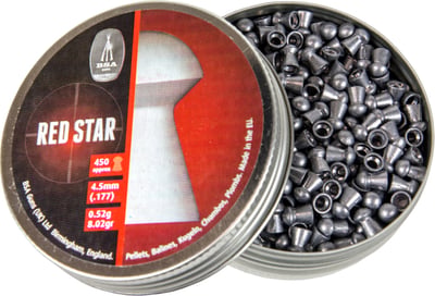 BSA Red Star .22 14.35gr Domed 250 Rounds