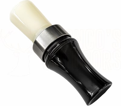 Buck Gardner Calls Mallard Hammer Duck Call Acrylic Black/Ivory