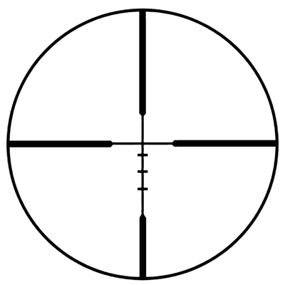Burris Droptine Rimfire Scope 3-9x40mm Ballistic Plex