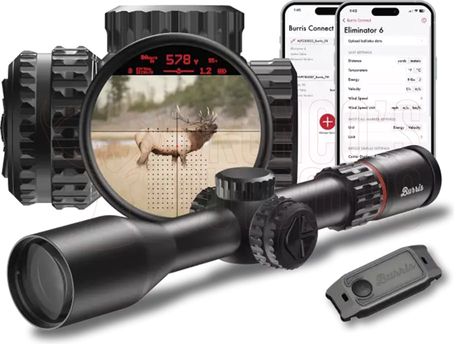 Burris Eliminator 6 Laser Rangefinder Scope 4-20x52mm