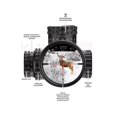 Burris Veracity PH Riflescope 3-15x44mm FFP Illuminated RC-MOA