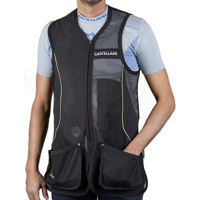 Castellani Rio Mesh Vest Black