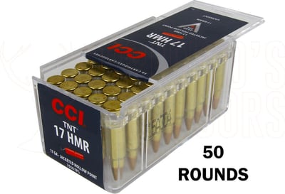 CCI .17 HMR Varmint 17gr
