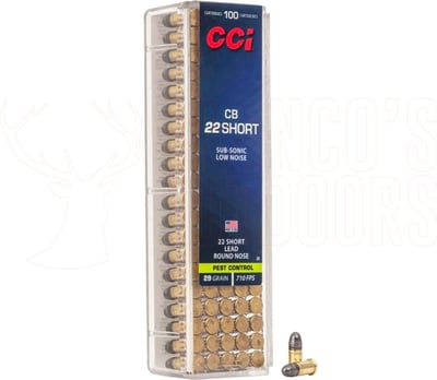 CCI CB Short .22 LR 29gr