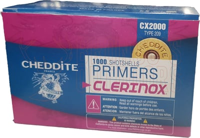 Cheddite 209 Shotgun Primers 100 Count