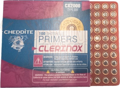 Cheddite 209 Shotgun Primers 1000 Count