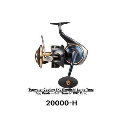Daiwa 25 Saltiga Spinning Reel