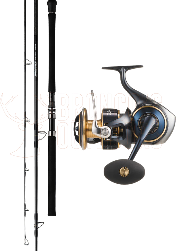 Daiwa Dragger Break Through 93XH Casting Rod + Daiwa Saltiga