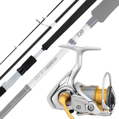 Daiwa Exceler Oceano 762MHFS 7'6" 5-9kg + Daiwa Freams LT 4000 + PE 1.5 Braid