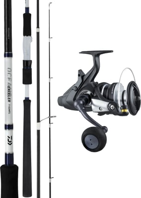 Daiwa Exceler Oceano III 702MHS 5-10kg + Daiwa Free Swimmer 5000 BR