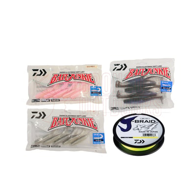 Daiwa Strikeforce II 7' 6-9kg + Daiwa RX 4000 + Baitjunkie Set + Daiwa J Braid 15lb