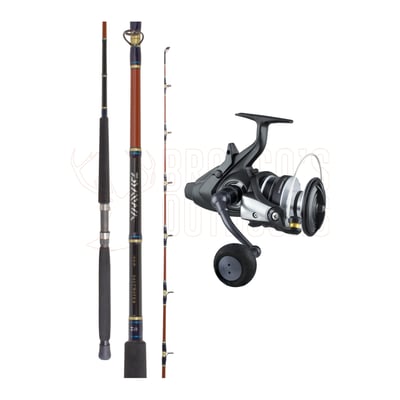Daiwa VIP 7' 12-20lb Rod + Free Swimmer 8000 BR Reel