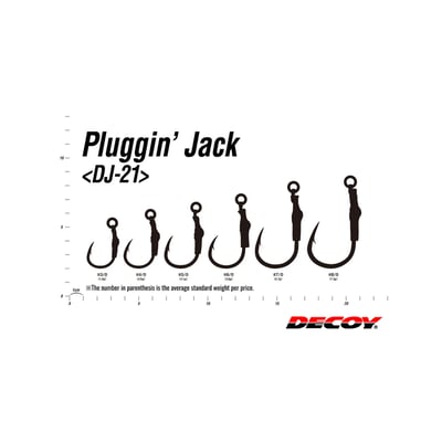 Decoy Pluggin Jack Single Hook