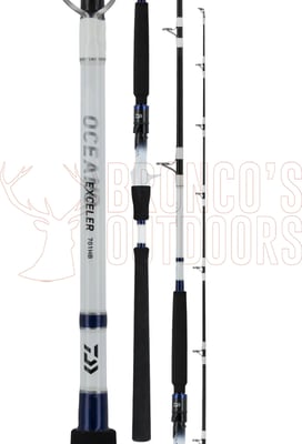 Diawa Free Swimmer 10000 BR Reel + Daiwa Exceler Oceano 701XHB 7' 10-15kg Rod +  Free Nylon Line