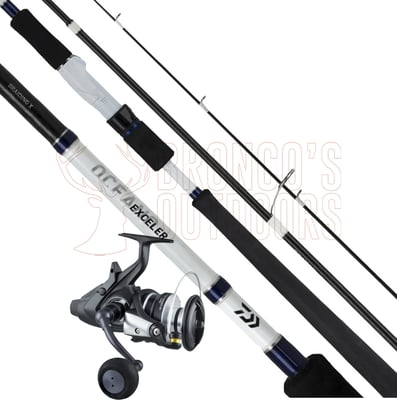 Diawa Free Swimmer 10000 BR Reel + Daiwa Exceler Oceano 701XHB 7' 10-15kg Rod +  Free Nylon Line