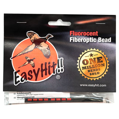 EasyHit Orange Fibre Optic Shotgun Shooting Bead 0.10" / 2.5mm