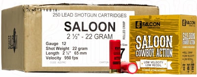 Falcon Saloon Cowboy Action 12ga 2 1/2"