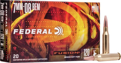 Federal Fusion 7mm-08 120gr SP