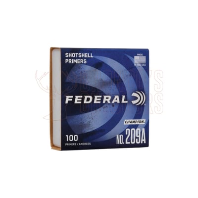 Federal Shotshell 209 Primers 100 Count