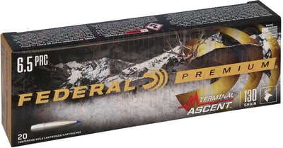 Federal Terminal Ascent 6.5 PRC 130gr Terminal Ascent 20 Rounds