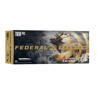Federal Terminal Ascent 7mm PRC 170gr Polymer Tip 20 Rounds