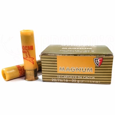 Fiocchi 20ga 3" Magnum 35.5gr 10 Rounds