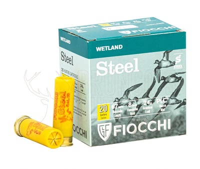 Fiocchi 20ga Steel 24gm 2 1/2" #4